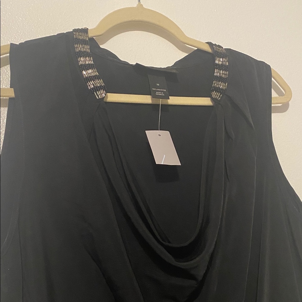 LANE BRYANT Sleeveless Sequin detailed Top Pit to Pit 23 Length 30.5 in Size 18